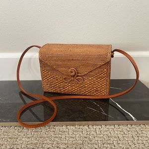 Woven Rattan Bag
